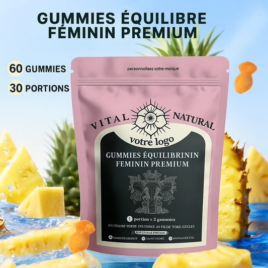 Gummies Premium – Pour l’Équilibre Féminin Nature