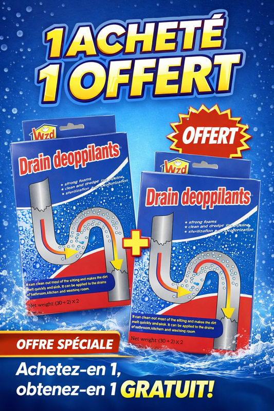 Déboucheur de Canalisation Ultra Puissant – Dissout Graisse & Cheveux